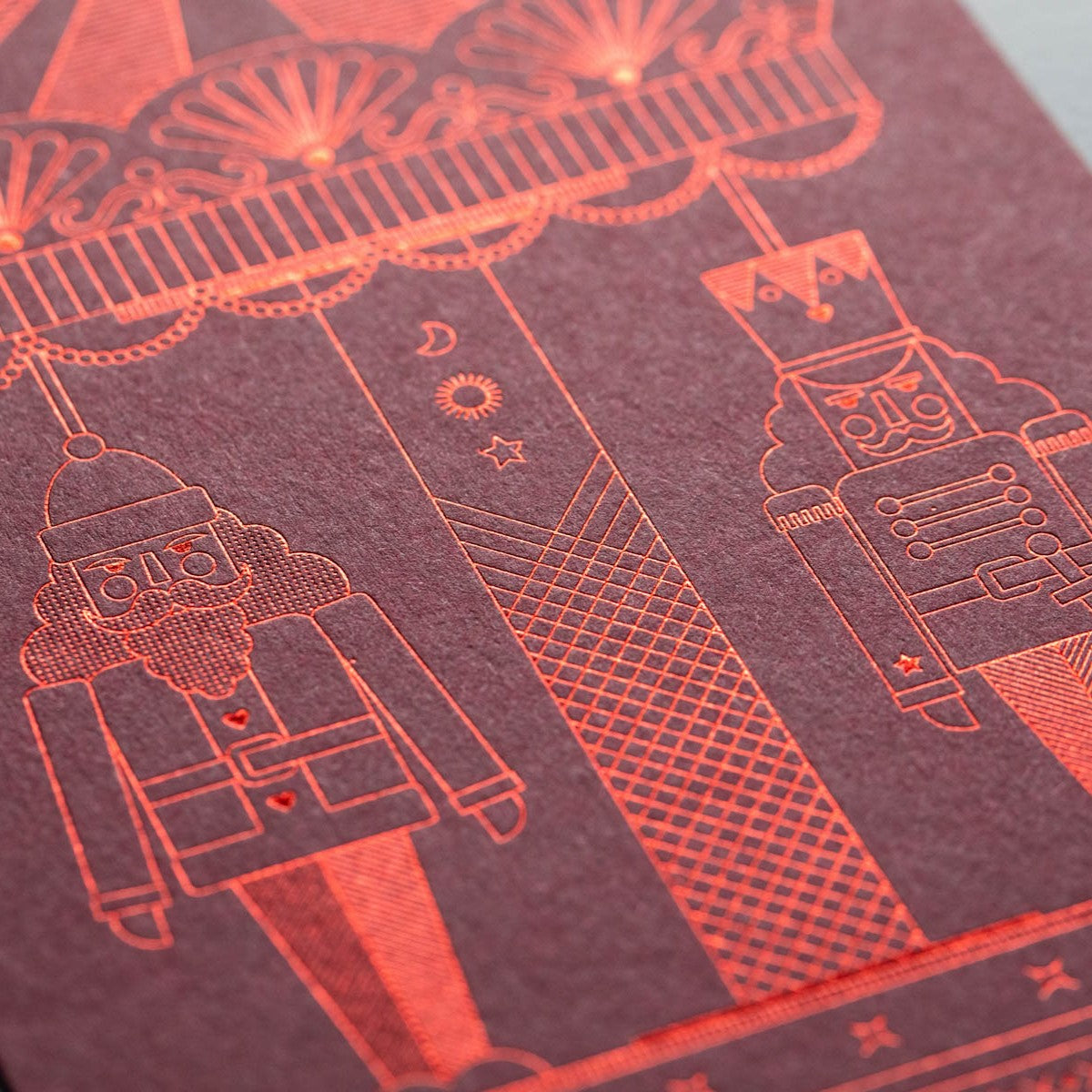 Weihnachtskarte für Studio Frau